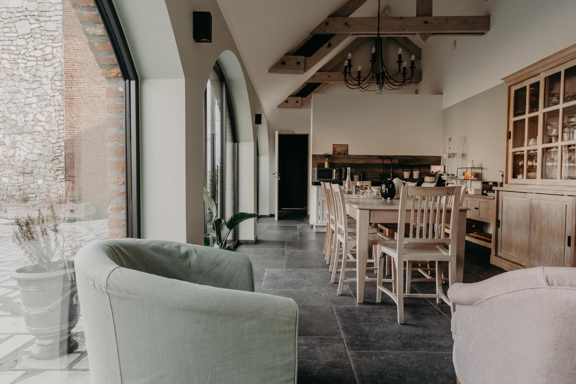 Les Arbres Sous Le Vent A 10 Min De Pairi Daiza Bed & Breakfast Jurbise Ngoại thất bức ảnh